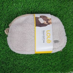 Lole Fleece Crossbody/Belt Bag Cream